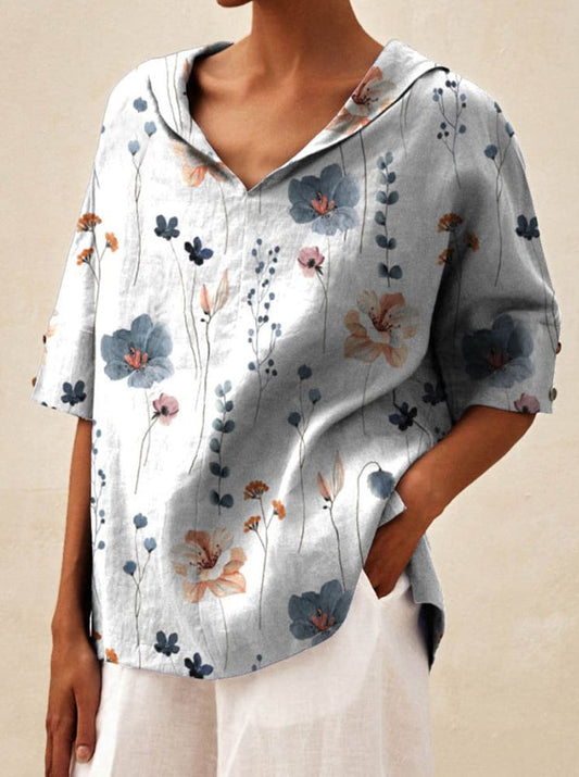 Alice | Elegantes Top mit V-Ausschnitt