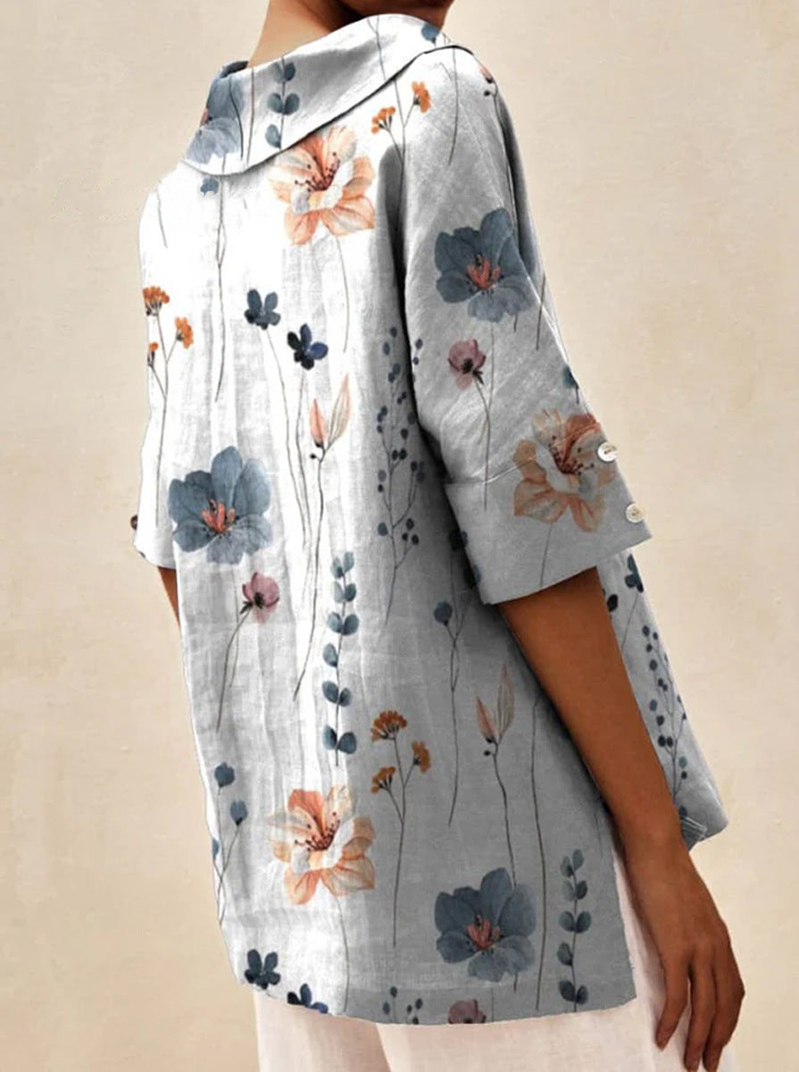 Alice | Elegantes Top mit V-Ausschnitt
