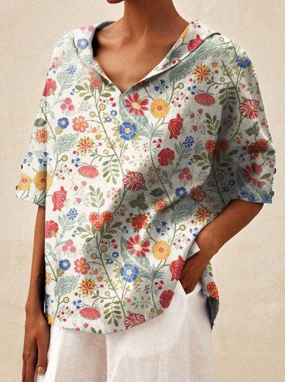 Alice | Elegantes Top mit V-Ausschnitt