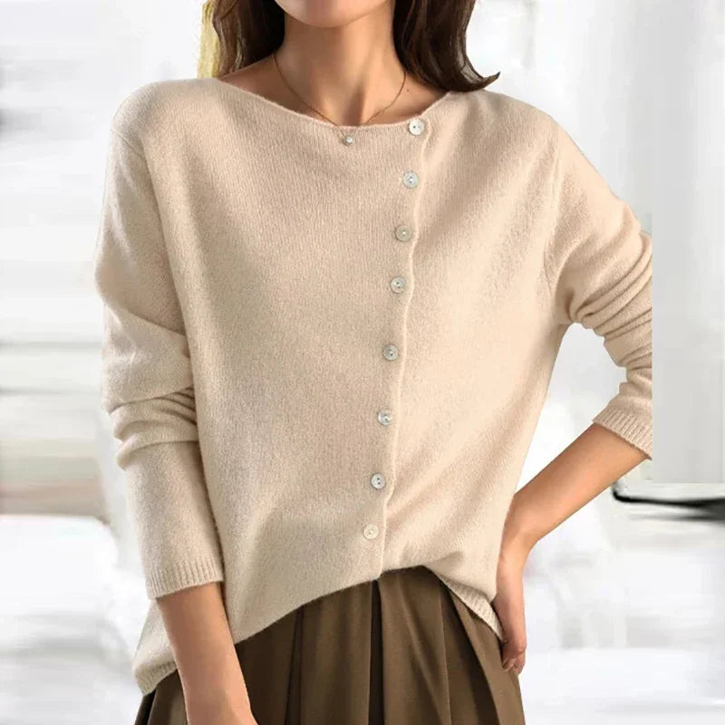 Helene | Knopf-Pullover