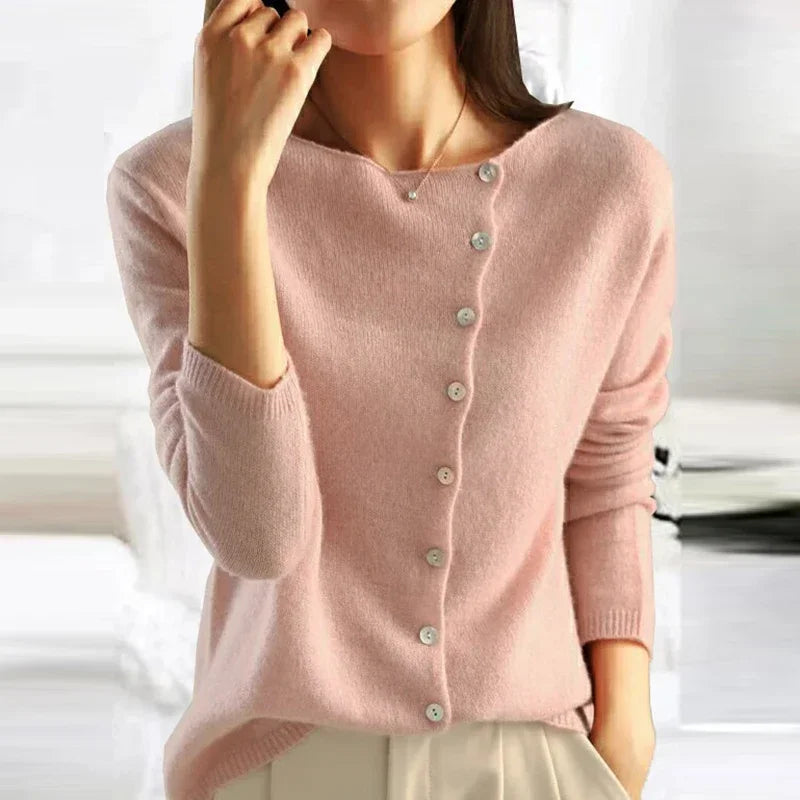 Helene | Knopf-Pullover