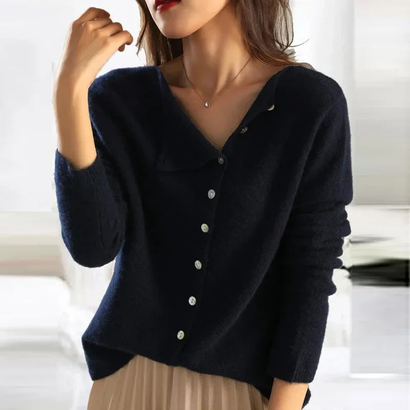 Helene | Knopf-Pullover