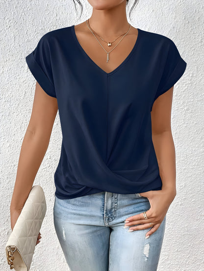 Katie | Elegantes Shirt mit V-Ausschnitt VV